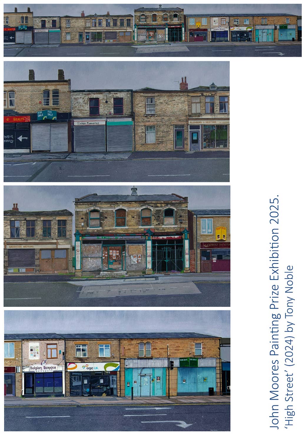 Tony Noble High Street Postcard
