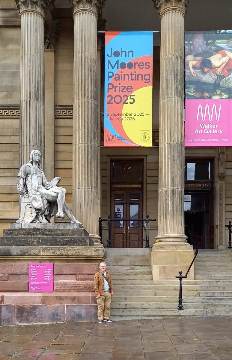 Tony Noble at John Moores Painting prize