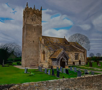 St Mary's church, Birkin.